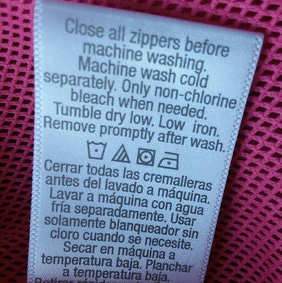 Racy Pink Zip Athletic Jacket Size XL - Picture 7 of 7